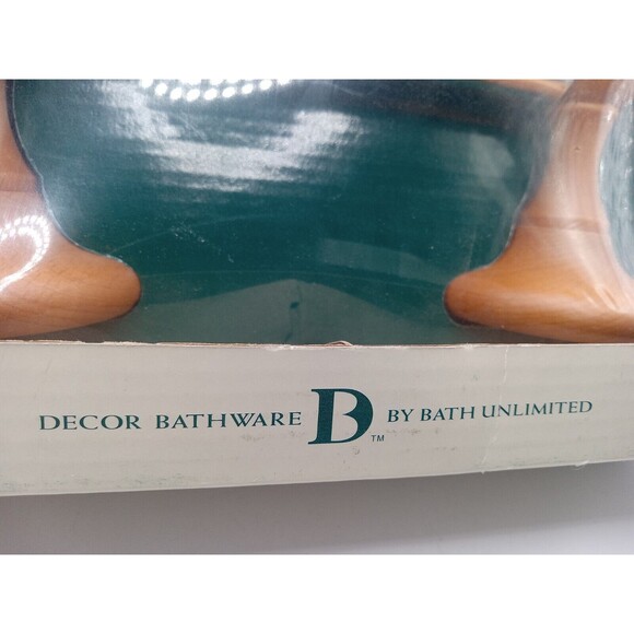 BATH UNLIMITED DECOR BATHWARE LINDEN TOILET PAPER HOLDER 51107 OAK - Picture 4 of 8